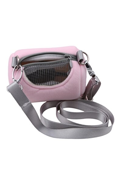 Choice1 Pink Pet Cage Cross Body Accessories Cylinder Design Soft Practical H...