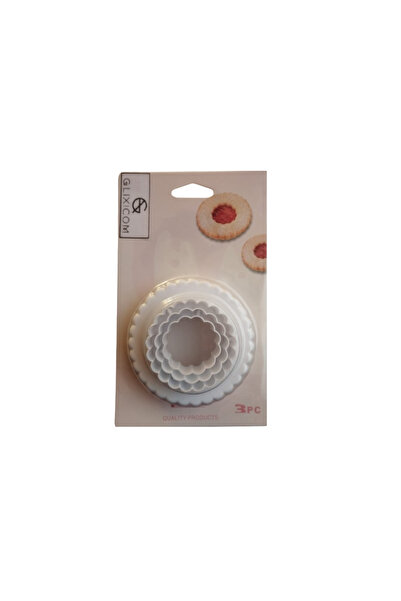 G Glixicom Set 3 forme de biscuiți pentru produse de patiserie, gogoși sau fo...
