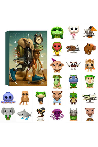 Choice شخصيات تونغ تونغ ساهور ثنائية الأبعاد، حقائب مفاجآت، صناديق مفاجآت، حقائب تخمين، صندوق غموض، لعبة مكتبية D.