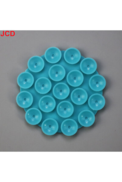 Choice حامل هاتف محمول من السيليكون على شكل كوب شفط من JCD باللون الأخضر الفا...