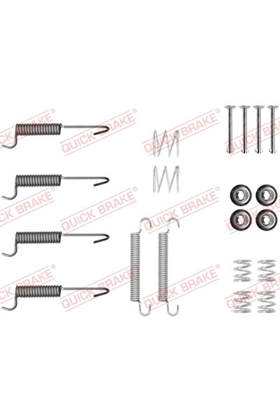 QUICK BRAKE Set Accesorii Saboti Frana Parcare Kia Carnival / Grand Carnival ...
