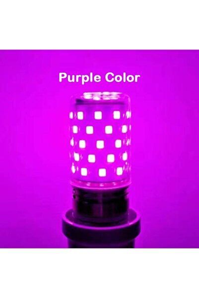 Choice لمبة ذرة ملونة E27-12 وات أرجوانية E27 LED 12 وات وردي أحمر أزرق أخضر ...