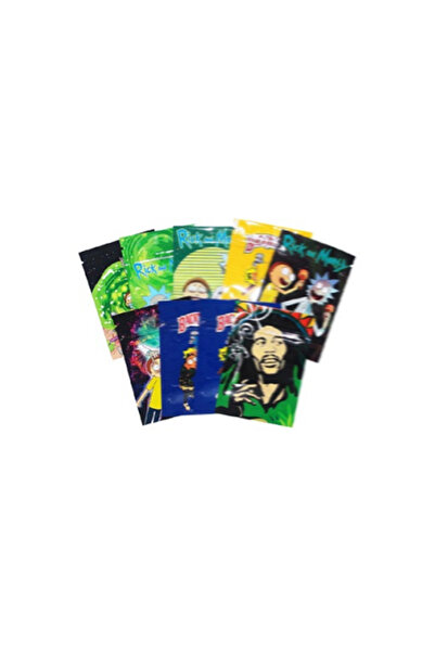 Choice 50pcs pattern8 50Pcs Multi Purpose Plastic Packaging Bag Wateproof Food Ziplock Pouch Spice Herb Sto