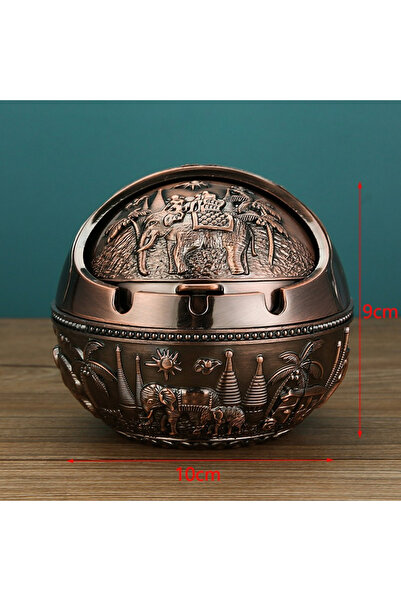 Choice منفضة سجائر إبداعية مع غطاء مقاوم للرياح للاستخدام الداخلي والخارجي مض...