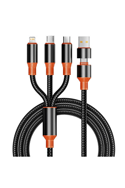 Choice كابل USB من نوع C 2 في 3 من amzwn بقوة 240 واط، مناسب لأجهزة سامسونج و...