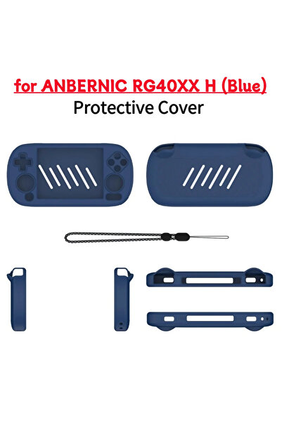 Choice غطاء حماية من السيليكون الأزرق، مقاوم للصدمات، غلاف واقي مضاد للخدش، غ...