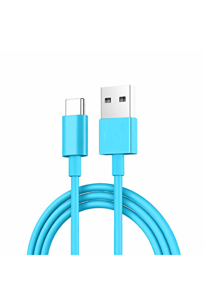 Choice كابل USB-A إلى Type-C متعدد الألوان بطول 2 متر، يدعم مزامنة البيانات و...