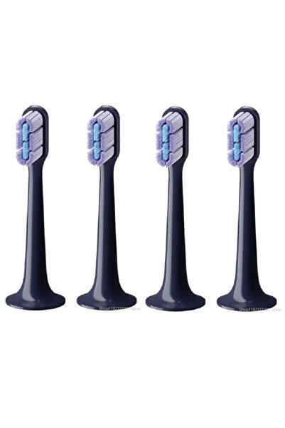 Mijia 4 قطع رؤوس فرشاة أسنان جديدة T700 سونيك كهربائية مقاومة للماء وناعمة بد...