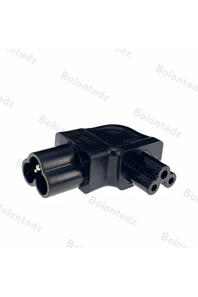 Choice Right 1Pcs IEC320 C5 TO C6 Extension Power Adapter C6 TO C5 Clover Shape 3 Pin Male To Female Right
