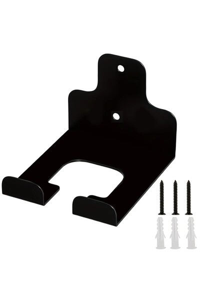 Choice أسود - قطعة واحدة من حاملات أدوات قص الأعشاب الضارة، منظم جراج مثبت عل...