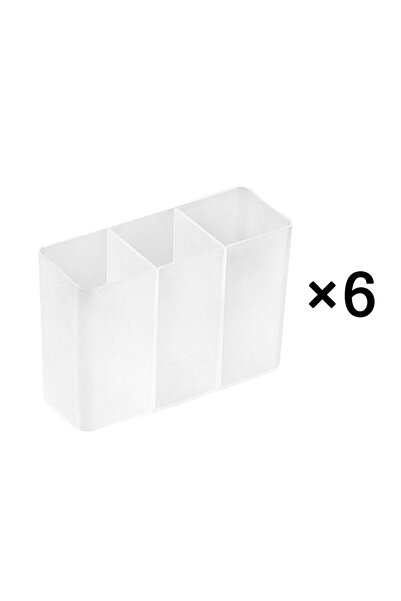 Choice صندوق تخزين شفاف مكون من 6 قطع مثبت على الحائط بثلاثة مربعات لا يتطلب ...