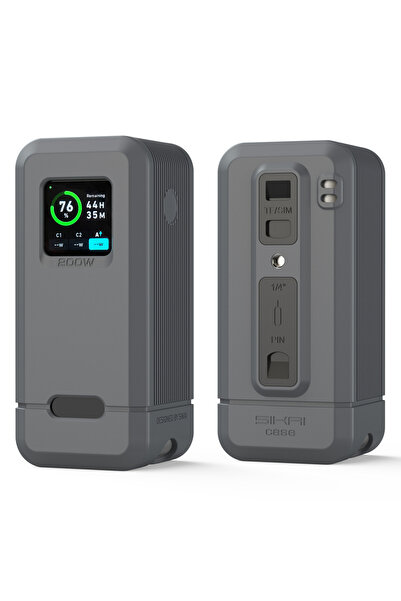 Choice Gray for Anker 200W Silicone Case for Anker Prime 27,650mAh 250W/20,000mAh 200W Power Bank TF/SIM ca