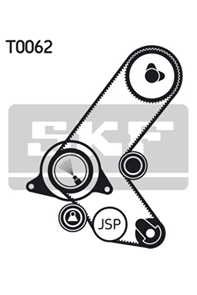 SKF Комплект ангренажен ремък Opel Astra F/Combo Van/Limuzina