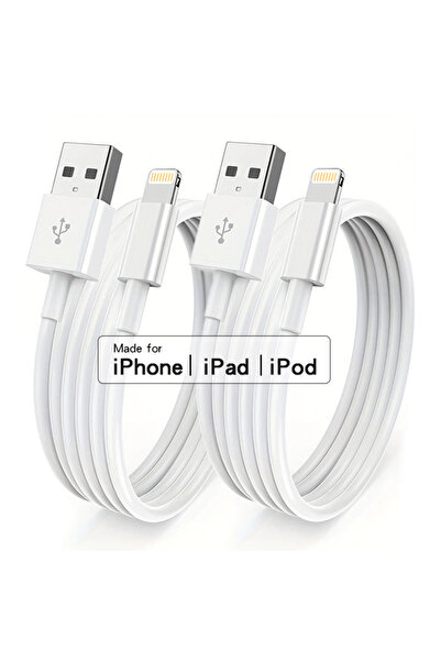 Choice 1 متر 2 قطعة أبيض 3 قطع 1 قطعة لكابل شاحن iPhone كابل بيانات Lightning...