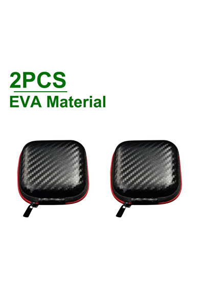 Choice حقيبة تخزين سماعات الأذن من قطعتين، 6-1 قطعة، سماعات أذن سلكية، صندوق ...