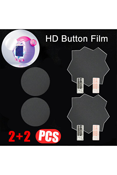 Choice مجموعة Tamagotchi Paradise المكونة من قطعتين من واقي الشاشة الناعم المصنوع من مادة TPU وغشاء الزر لـ Tamagotchi Paradi