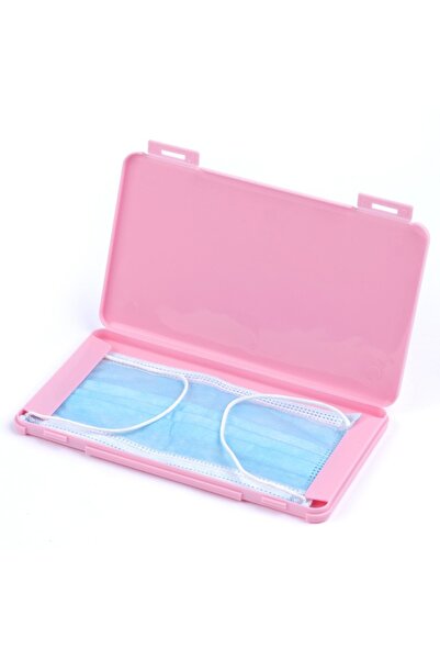 Choice Pink Mask Storage Box Packaging Dustproof Mask Case Face Mask Holder Safe No Pollution Disposable Ma