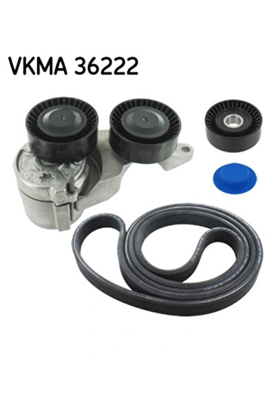 SKF V-Ribbed Belt Set Volvo S60 1/S80 1/V70 2