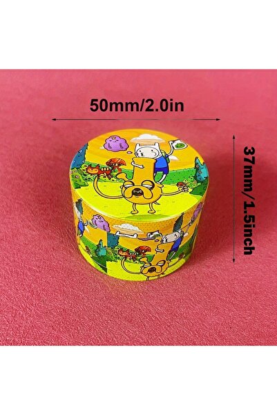 Choice 2inch-50mm 2inch Cartoon Herb Grinder Metal Spice Mill Pepper Crusher ...