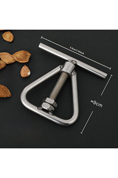 Choice 1pc 1PC Stainless Steel Manual Nut Opener Cracker Machine Walnut Kitchen Tool Steel Sheller Nut Maca