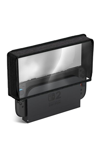 Choice غطاء شفاف للغبار لوحدة التحكم Switch 2 وقاعدة التحكم - غلاف واقٍ مضاد ...