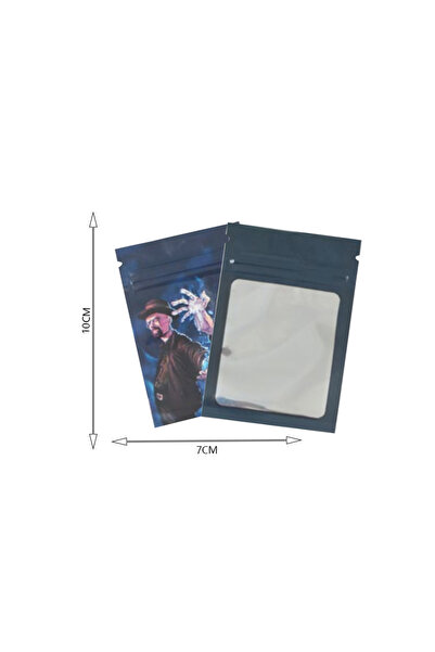 Choice 50pcs pattern3 50Pcs Multi Purpose Plastic Packaging Bag Wateproof Food Ziplock Pouch Spice Herb Sto