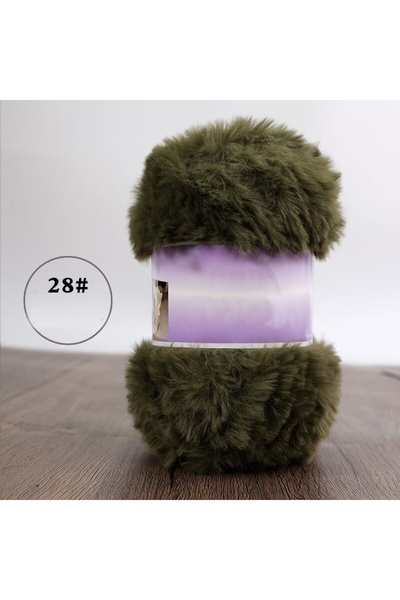 Choice 28 خيط فرو صناعي أخضر عام 200 غرام لحياكة النعال المصنوعة يدويًا، والك...