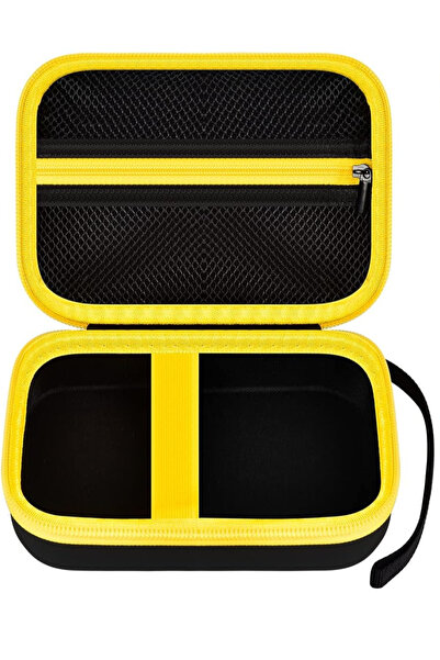 Choice حافظة كاميرا مطبوعة باللون الأصفر (للحافظة فقط) لكاميرا Kodak Mini Sho...