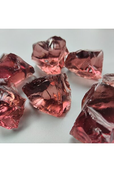 Choice 40g Burgundy 40g/100g/200g Wine red smelted quartz Crystal, Synthetic ...