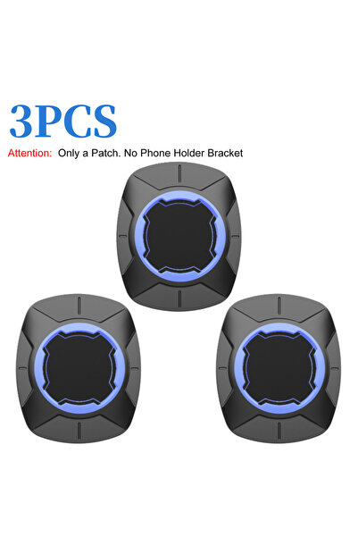 Choice 3 قطع من الرقع الزرقاء، 1-3 قطع من ملصق رقعة حامل الهاتف المحمول للدرا...