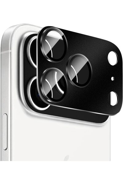 Choice لهاتف iPhone 17ProMax أسود لهاتف iPhone 17 Pro Max 17Air واقي عدسة الك...