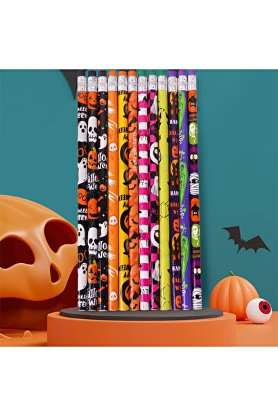 choice2 36 قطعة (12-48 قطعة) أقلام رصاص كرتونية للهالوين، هدايا لحفلات أعياد ...