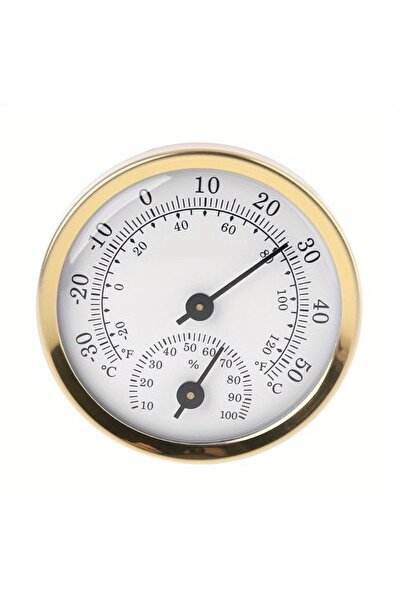 Choice 1pc 2 in 1 Thermometer Hygrometer Wall Mounted Mechanical Analog Temperature Gauge Humidity Meter