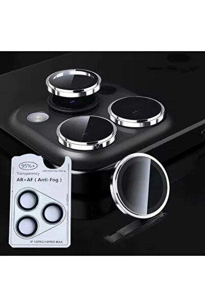 Choice Other for 16pro 16pro max Silver High Definition Camera Lens Ring Glass For IPhone 15 16 Pro Max 15p