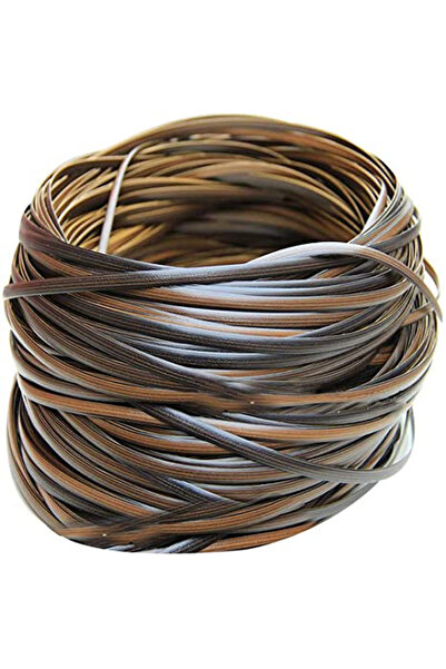 Choice SW87173 Coffee Gradient Plastic Rattan Woven Rattan 10m DIY Rattan Wov...