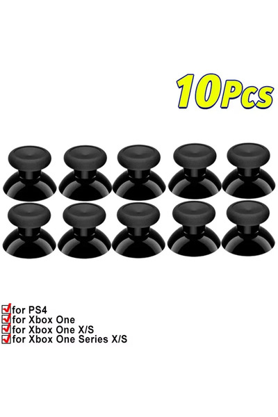 Choice 10 قطع من 10 إلى 50 قطعة من أغطية قبضة الإبهام الناعمة البديلة لعصا ال...