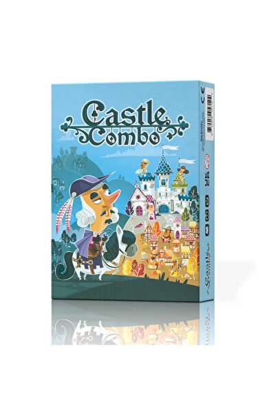 Choice Castle Combo Castle Combo Board Game 2-5 Players English Version Strategy Game For Party/Family Tabl