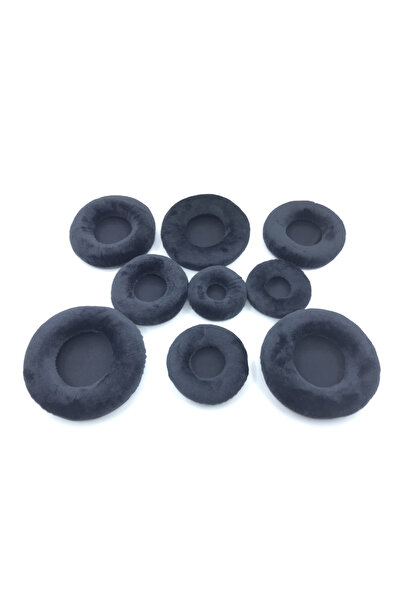 Choice وسادات أذن بديلة مخملية سوداء 50 مم، قطعتان 50/55/60/65/70/75/80/85/90/95/100/105/110 مم، سماعات رأس من الجيل