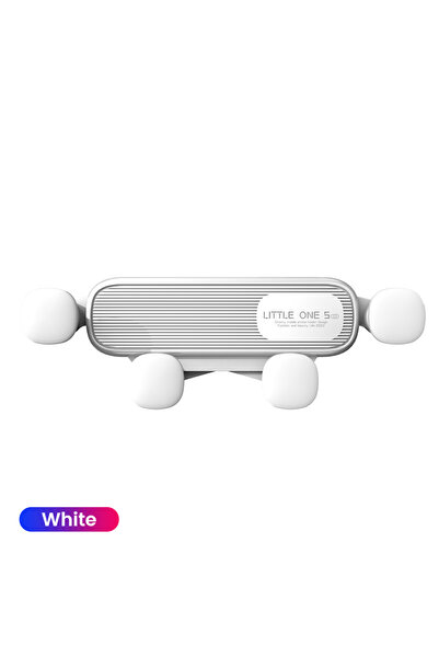 Choice حامل هاتف عالمي للسيارة باللون الأبيض مع حامل للهاتف المحمول يدعم نظام...