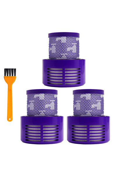 Choice 3pc with brush For Dyson V10 Filter Hepa Accessories Robot Vacuum Clea...