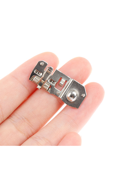 KOQZM مقاس واحد 5 قطع من أطراف البطارية، جهات اتصال زنبركية، قطع غيار زنبرك ا...