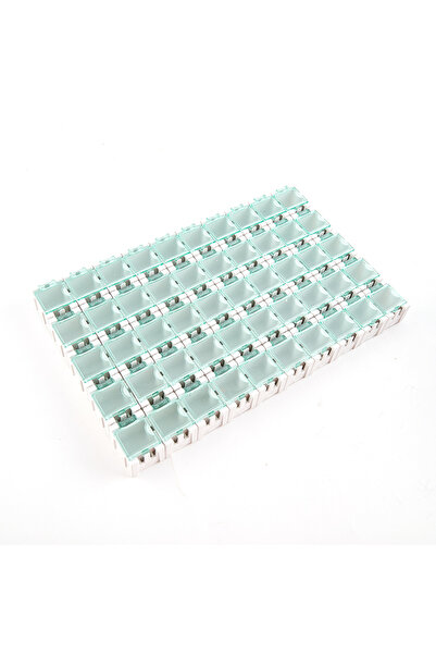 Choice White 50Pcs/Set SMD SMT Electronic Component Container Mini Storage Boxes kit desk organizer