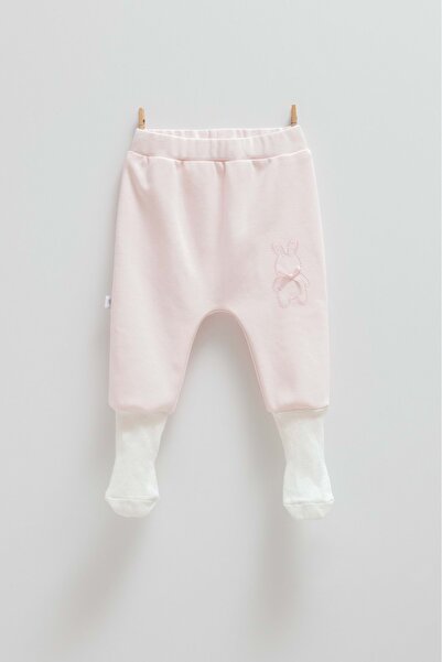 Caramell Cute Rabbit Socks Baby Pants Pink