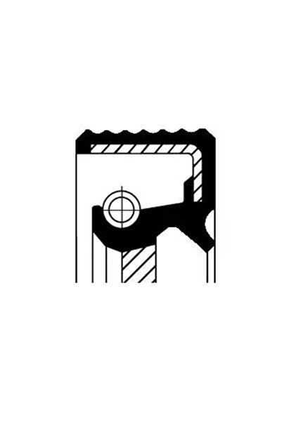 CORTECO Simering Diferential Citroen C4 2/C5 3/Evasion Microbus Fiat Ulysse