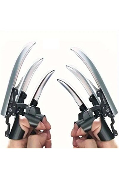 Choice1 6pcs 3pcs/6pcs Funny Anime Cosplay Wolf Claws Fingers Wear Retractabl...