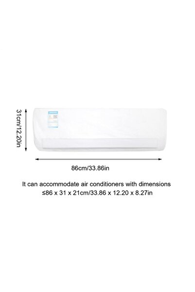 Choice S Indoor Air Conditioner Cover All-Inclusive Wall Air Conditioner Dust Cover Wear-Resistant Protect