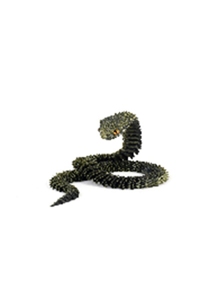 Choice نموذج ملون لحيوانات مطبوع ثلاثية الأبعاد لتزيين شكل ثعبان برونزي أسود ...