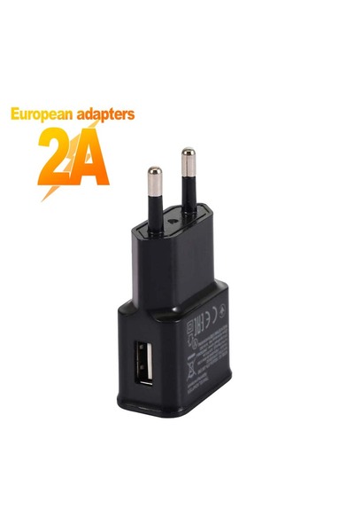 Choice 1USB2a EU Black AC Adapter Universal 5V Volt Power Supply USB Charger 5V 2A Converter Power Adapter