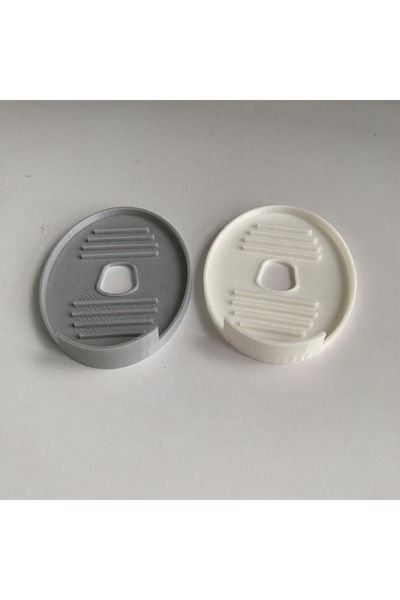 Choice قاعدة شحن فرشاة الأسنان الكهربائية باللونين الأبيض والرمادي، قطعتان، ح...