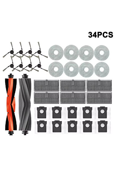 Choice كما في الصورة لملحقات المكنسة الكهربائية الروبوتية Dreame L40 ultra / ...